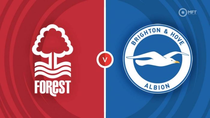 Prediksi Skor dan Rekor Pertemuan Brighton vs Nottingham Forest